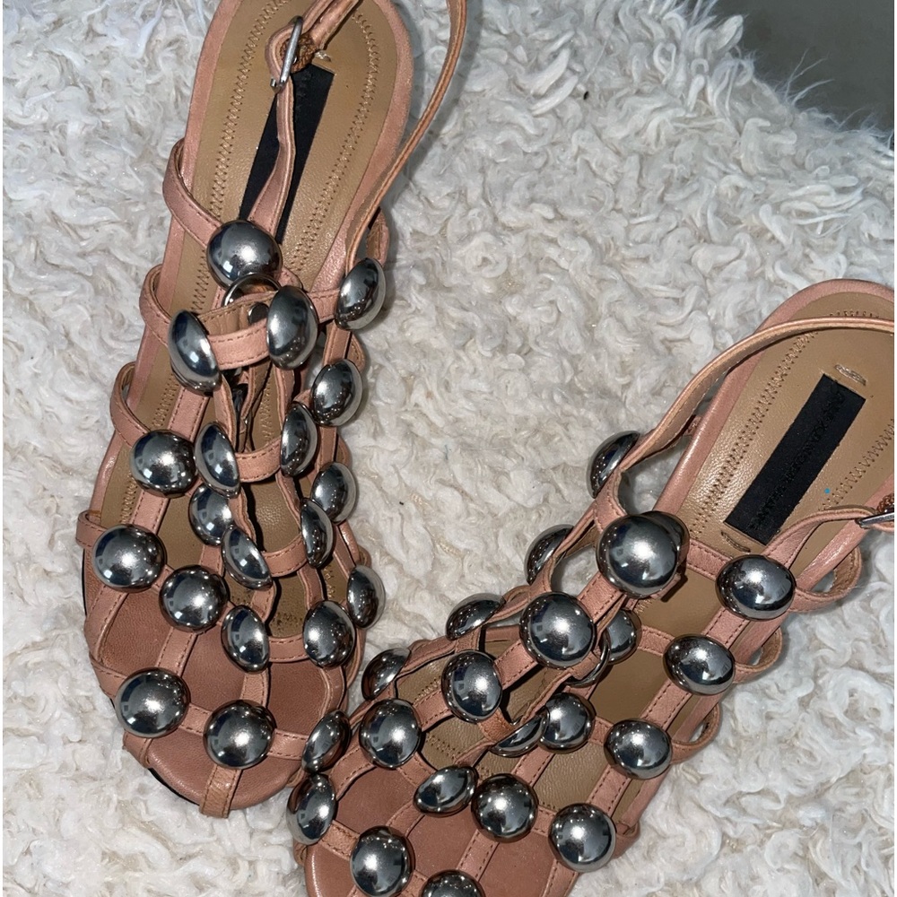 Alexander Wang Caged Studded Heel